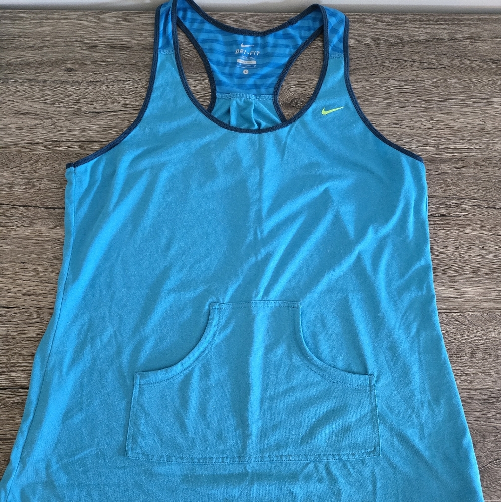 Nike Blue Swim Coverup